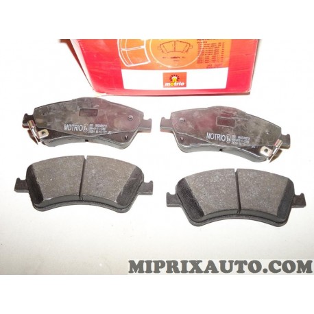 Jeux 4 plaquettes de frein Motrio Renault Dacia original OEM 8660000771 pour toyota auris avensis verso