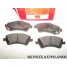 Jeux 4 plaquettes de frein Motrio Renault Dacia original OEM 8660000771 pour toyota auris avensis verso
