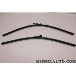Jeu 2 balais essuie glace souple Volkswagen Audi Seat Skoda original OEM&nbsp;2E1998002 