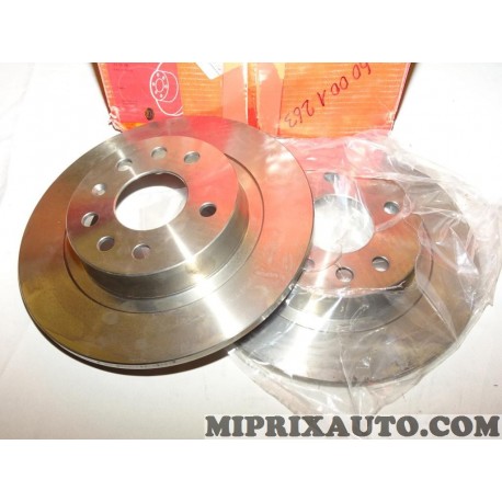 Paire disques de frein Motrio Renault Dacia original OEM 8660001263 pour opel astra H zafira B