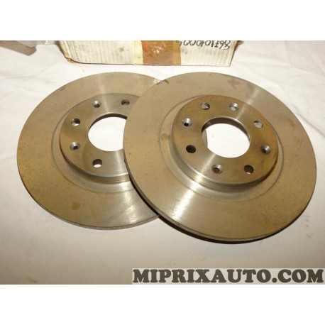 Paire disques de frein Motrio Renault Dacia original OEM 8671010004 pour citroen BX peugeot 305 405