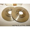 Paire disques de frein Motrio Renault Dacia original OEM 8671010004 pour citroen BX peugeot 305 405