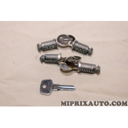 Kit serrures barillet Volkswagen Audi Seat Skoda original OEM&nbsp;3B0071734 