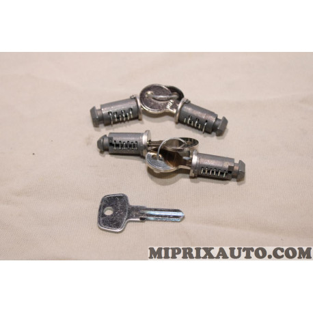 Kit serrures barillet Volkswagen Audi Seat Skoda original OEM&nbsp;3B0071734 