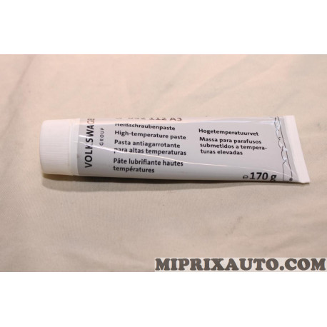Tube 170gr pate lubrifiante hautes temperatures DLU 09/2023 (sans reclamation) Volkswagen Audi Seat Skoda original OEM&nbsp;G052112A3