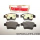 Jeux 4 plaquettes de frein Motrio Renault Dacia original OEM 8671019171 pour peugeot 207
