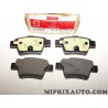 Jeux 4 plaquettes de frein Motrio Renault Dacia original OEM 8671019171 pour peugeot 207