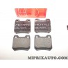 Jeux 4 plaquettes de frein Motrio Renault Dacia original OEM 8671019168 pour opel omega A B vectra B senator A B