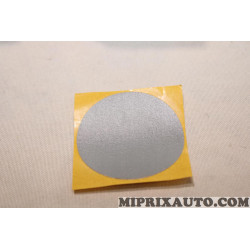 Pastille ronde autocollante Volkswagen Audi Seat Skoda original OEM&nbsp;AKL437050 