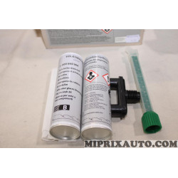 Kit 2 cartouches bicomposants fixation vitre parebrise (DLU 01/2025 sans reclamation) Volkswagen Audi Seat Skoda original OEM&nbsp;D0