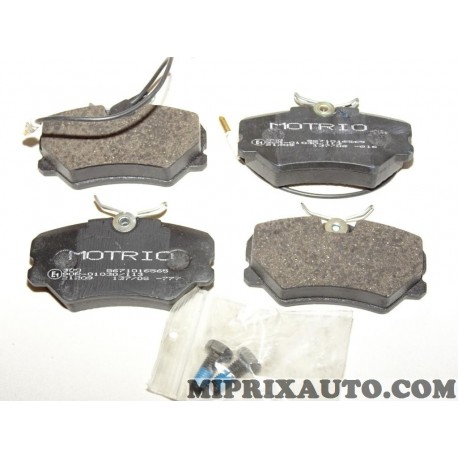Jeux 4 plaquettes de frein Motrio Renault Dacia original OEM 8671016565