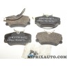 Jeux 4 plaquettes de frein Motrio Renault Dacia original OEM 8671016565