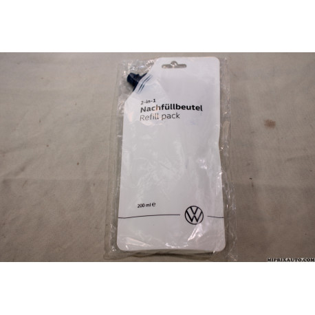 Sac de recharge nettoyant ecran 2/1 200ml Volkswagen Audi Seat Skoda original OEM&nbsp;000096311AE 