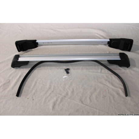 Jeu 2 barres de toit aluminium Volkswagen Audi Seat Skoda original OEM&nbsp;5H9071151 pour volkswagen golf 8 VIII break équipé barres