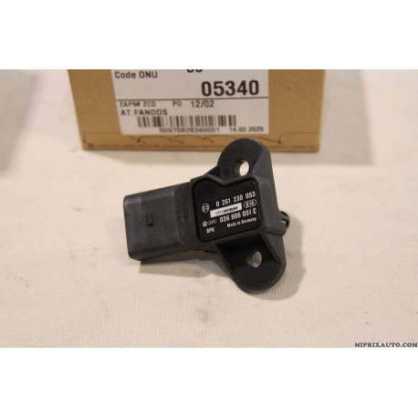 Capteur de pression 0261230053 Volkswagen Audi Seat Skoda original OEM&nbsp;036906051C 