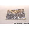 1 Feuille aluminium isolant Volkswagen Audi Skoda Seat original OEM D381AL1A2