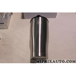 Gobelet isotherme acier inoxydable Volkswagen Audi Seat Skoda original OEM&nbsp;000069604S 