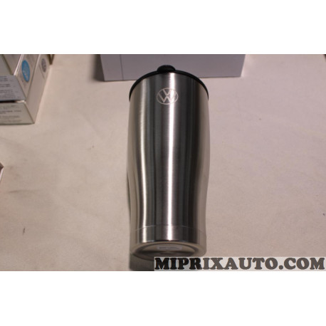 Gobelet isotherme acier inoxydable Volkswagen Audi Seat Skoda original OEM&nbsp;000069604S 