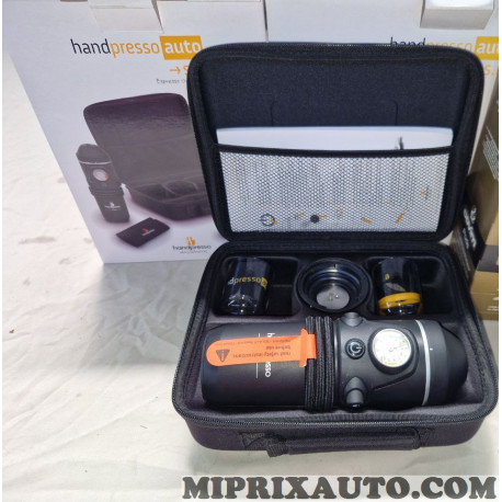 Cafetiere expresso sur chargeur allume cigare dans son coffret (capsule café non incluse) Volkswagen Audi Seat Skoda original OE