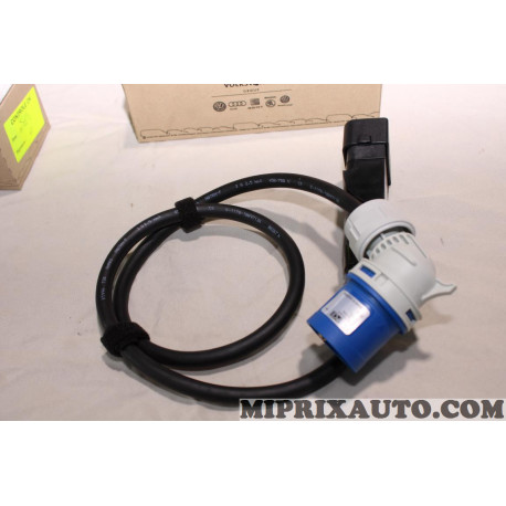 Cable de charge recharge batterie prise reseau Volkswagen Audi Seat Skoda original OEM&nbsp;7PP971678AG pour audi A3 Q7 porsche 918 s