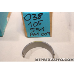 Demi coussinets vilebrequin Volkswagen Audi Seat Skoda original OEM&nbsp;038105591AM007 