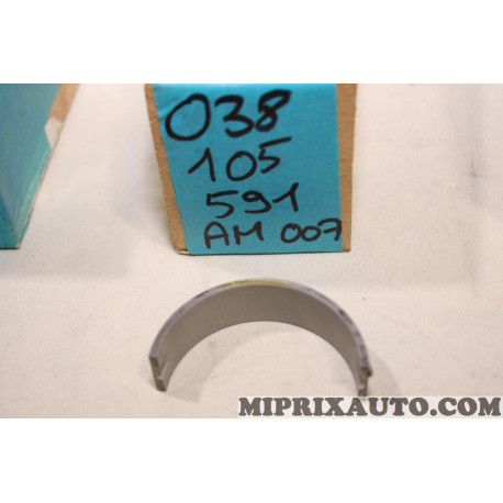 Demi coussinets vilebrequin Volkswagen Audi Seat Skoda original OEM&nbsp;038105591AM007 