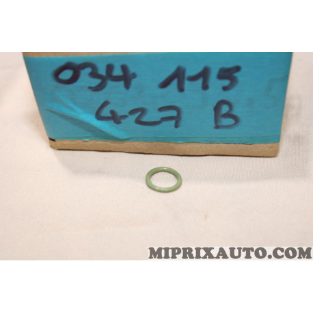 Joint conduite jauge niveau huile Volkswagen Audi Skoda Seat original OEM 034115427B 