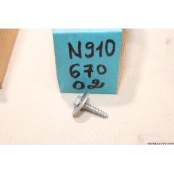 Vis fixation plaque protection chassis Volkswagen Audi Seat Skoda original OEM&nbsp;N91067002 