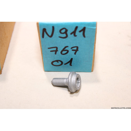 Vis fixation usage divers Volkswagen Audi Seat Skoda original OEM&nbsp;N91176701 