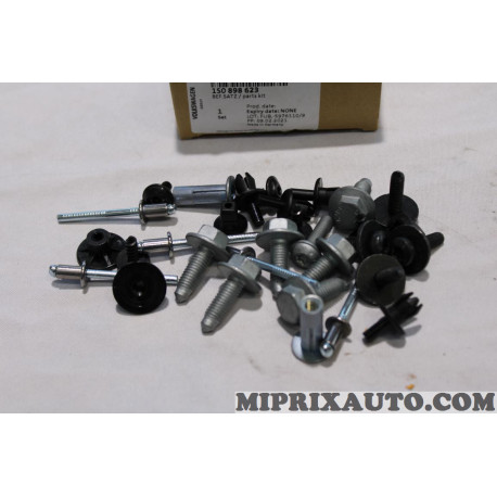 Kit fixation parechocs Volkswagen Audi Seat Skoda original OEM&nbsp;1S0898623 