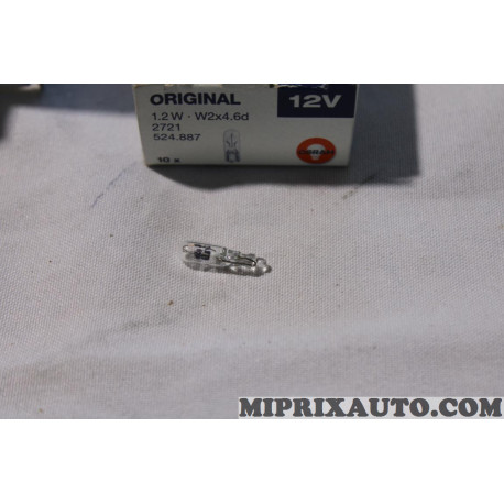 1 Ampoule W2x4.6D 1.2W Osram Ford original OEM 2721 