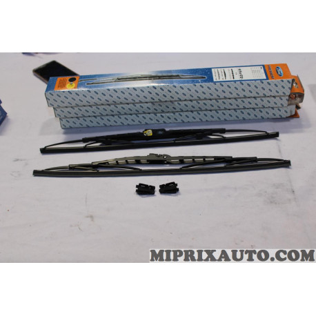 Jeu 2 balais essuie glace 475mm + 475mm Ford original OEM 1712814 1850551 