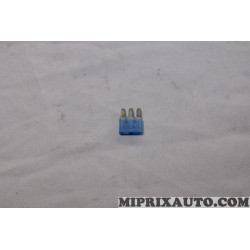 Mini fusible 3 broches 15A bleu Ford original OEM 5218988 DG8T-1A094-RA 