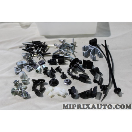 Kit agrafes attache fixation face avant Restagraf Ford original OEM KA09FAV15138 pour ford ka 2 II 