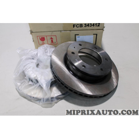 Jeu 2 disques de frein avant ventilé 289mm diametre Ford original OEM 1490412 6M341027DA pour ford ranger 2 II mazda BT-50 