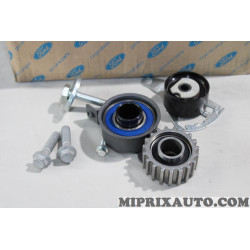 Jeu 3 galets de distribution (courroie non incluse) Ford original OEM 1108756 YS4J6K288CA 