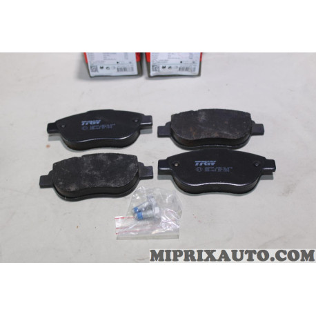 Jeu 4 plaquettes de frein TRW Citroen Peugeot original OEM GDB1464 pour citroen C4 berlingo peugeot partner 1007 