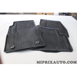 Jeu 4 tapis de sol caoutchouc sur mesure avant + arriere Ford original OEM 1806311 CV44S130D00BA3JA6 
