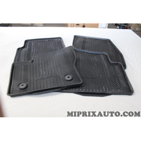 Jeu 4 tapis de sol caoutchouc sur mesure avant + arriere Ford original OEM 1806311 CV44S130D00BA3JA6 