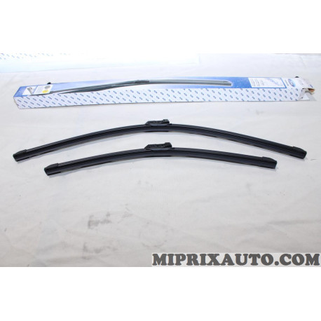 Jeu 2 balais essuie glace souple 650MM + 475MM Ford original OEM 1537084 7S71SS17528AA 