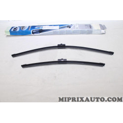Jeu 2 balais essuie glace souple 550MM + 400MM Fiat Lancia Alfa Romeo original OEM VM354 pour alfa romeo 147 GT 