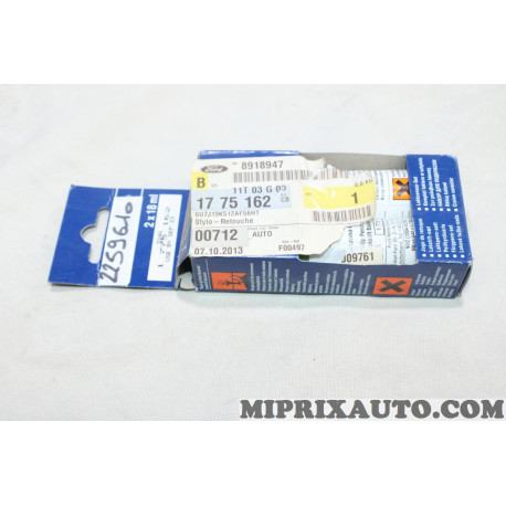 Stylo retouche peinture DLU 2023 (sans reclamation) Ford original OEM 1775162 2259610 