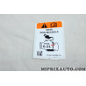 Etiquette autocollante information remplissage huile Ford original OEM 2119926 FU6A19A286CA