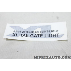 Autocollant decoration XL Ford original OEM 1780912 AB39-2116720-EA5BMT 