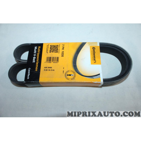 Courroie accessoire Continental Ford original OEM 7PK1035 