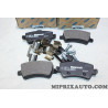 Jeu 4 plaquettes de frein Motorcraft Ford original OEM 1566233 ME6G9J-2M008-FA