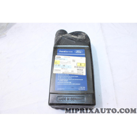 Bidon 1L 1 litre huile transmission boite de vitesses automatique Ford original OEM 1767616 4U7J-M2C924-BA 