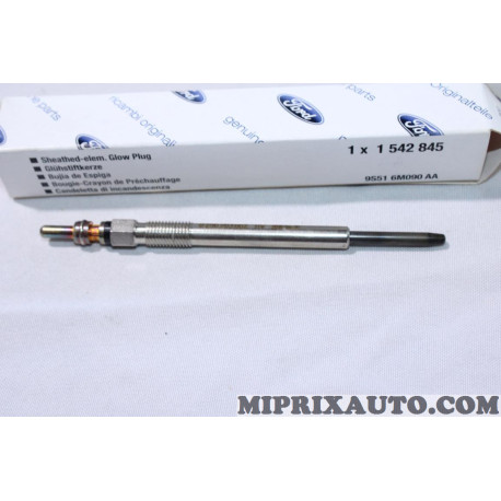 Bougie de prechauffe Ford original OEM 1542845 9S51-6M090-AA 