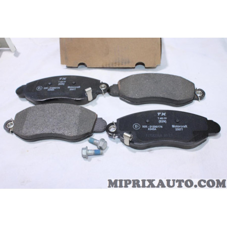 Jeu 4 plaquettes de frein Motorcraft Ford original OEM 1465166 pour ford transit 