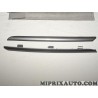Paire baguettes moulure revetement calandre grille de radiateur Renault Dacia original OEM 960108903R pour renault clio 4 IV pei